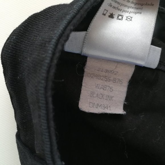 Paige Skyline Skinny Black Jeans 27 - Picture 5 of 10